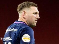 Finn Russell retornou à África do Sul para a Escócia