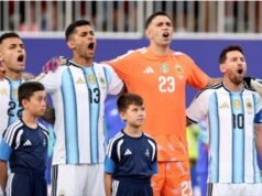 Argentina x Espanha: Hino nacional abre o dia da final mundial