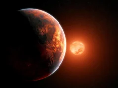 Nunca há nascer ou pôr do sol neste planeta alienígena. Pode sustentar a vida