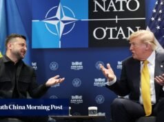 Trump surpreendeu os aliados da OTAN com acordos de armas e elogios, quando a cimeira terminou com uma nota positiva.
