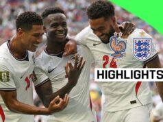 A Inglaterra venceu a França em um thriller de 10 gols para vencer o play-off do terceiro lugar.