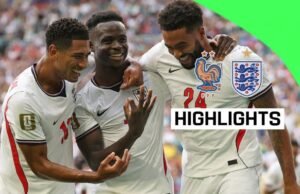 A Inglaterra venceu a França em um thriller de 10 gols para vencer o play-off do terceiro lugar.