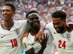A Inglaterra venceu a França 10 vezes, com Kylian Mbappé ganhando a Chuteira de Ouro.
