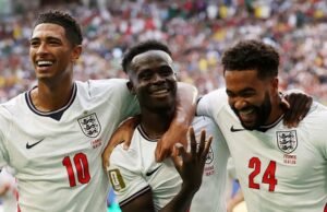 A Inglaterra venceu a França 10 vezes, com Kylian Mbappé ganhando a Chuteira de Ouro.