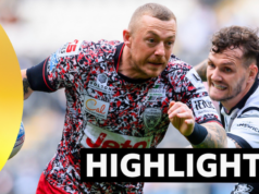 O Leigh venceu o Hull FC, apesar de ter tido um bom desempenho na segunda parte.