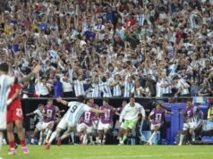 A segurança foi reforçada para a semifinal Inglaterra x Argentina