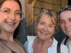 Fern Britton compartilhou uma foto muito rara com suas duas filhas mais velhas por ocasião de seu aniversário de 69 anos