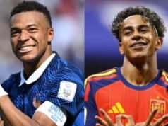 França x Espanha, nas semifinais da Copa do Mundo de 2026