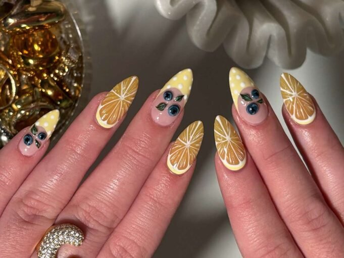 7 designs de Nail Art com frutas doces e suculentas, prontos para a colheita