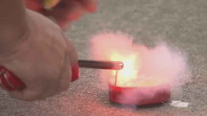 Embora seja proibido, Portland também viu um aumento nos fogos de artifício no 4 de julho.