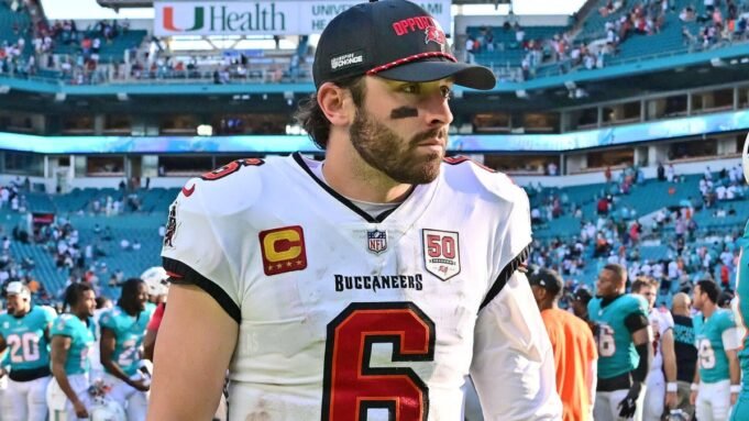 Será que Baker Mayfield e os Buccaneers encontrarão um meio-termo para uma extensão do contrato à medida que o prazo se aproxima? Será que Baker Mayfield e os Buccaneers encontrarão um meio-termo para uma extensão do contrato à medida que o prazo se aproxima?