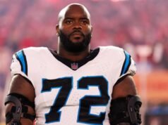 Panthers Taylor Moton com diagnóstico de coágulo sanguíneo no pulmão perderá o início da temporada
