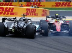 Ferrari critica penalidade ‘mega dura’ para Hamilton no GP da Bélgica de F1