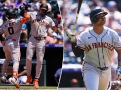 Os Giants derrubaram 4 HRs, mas perderam tarde, levando a uma derrota na série contra as Montanhas Rochosas
