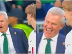 Javier Aguirre diz a Anthony Gordon “foda-se”