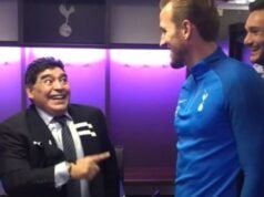 que Harry Kane não se lembra do conselho de Diego