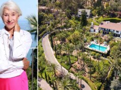 Helen Mirren listou sua propriedade histórica em Hollywood Hills por US$ 12 milhões