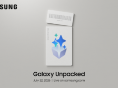 Samsung finalmente confirma Galaxy Unpacked para 22 de julho
