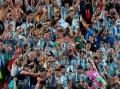 Estão reforçando os controles para evitar a presença de grades na semifinal entre Argentina e Inglaterra