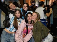 Apesar da derrota, o povo de Santiago foi a Scaloneta para bancar