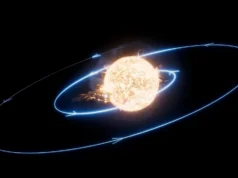 Uma estrela parecida com o Sol é capturada após comer um de seus planetas