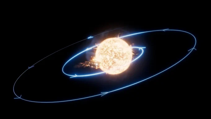 Uma estrela parecida com o Sol é capturada após comer um de seus planetas