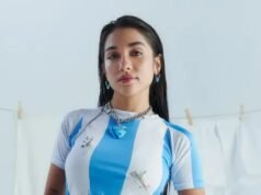 Maria Bechera cantará o hino na final da Copa do Mundo