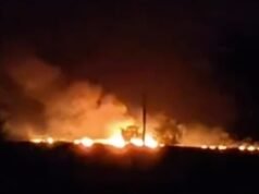 Destroços de ataque iraniano frustrado provocam incêndio no Kuwait | Guerra EUA-Israel e Notícias do Irã