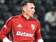 Franco Armani definiu a data da sua aposentadoria do futebol: “Isso vai acontecer”