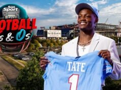Por que Carnell Tate poderia ganhar o prêmio de Estreante do Ano em 2026