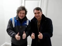 Agenda internacional: Javier Maile viajará ao Brasil para apoiar a candidatura de Flavio Bolsonaro.