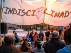 Nedani acompanhou a atividade social e solidária do grupo Indisciplinados em Villa Yanuzi