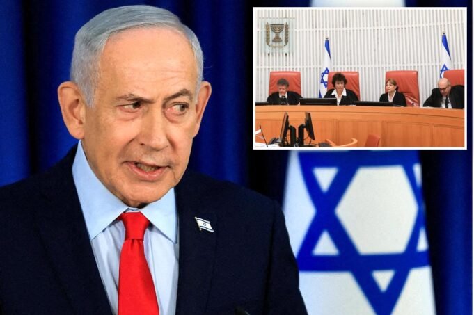 O governo de Netanyahu disse que ignoraria a ordem da Suprema Corte de Israel e abriria caminho para uma crise constitucional