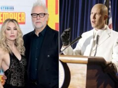 O ator de Lex Luthor ajuda o produtor de ‘Supergirl’ James Gunn e sua esposa Jennifer Holland no casamento (exclusivo)