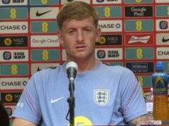 Assim como Scaloni, goleiro da Inglaterra alivia tensão na partida contra a Argentina: “É só uma partida de futebol”