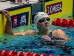 Uma estimativa estatística do domínio da distância de Katie Ledecky