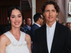 Katy Perry e Justin Trudeau buscam sorte em um vídeo do TikTok