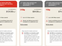 Verizon Fios aumenta seu plano rápido para 5 Gbps