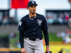 Carlos Lagrange, o melhor arremessador dos Yankees, se machucou na última derrota para Nova York