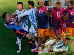 Lutador argentino também se comporta mal com seleção holandesa há quatro anos: ‘Uma bomba que pode explodir a qualquer momento’
