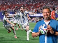 Na Copa do Mundo, você é principalmente um espectador de programas de TV altamente dirigidos.