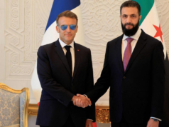 Macron faz visita histórica à Síria depois de Al-Assad