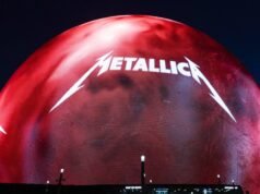Como Lars Ulrich do Metallica foi inspirado pela residência do U2 Sphere