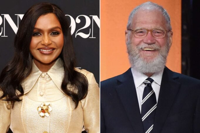 Mindy Kaling lembra que o produtor a aconselhou a não elogiar David Letterman: ‘Ele não sabia o que fazer’