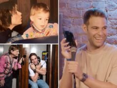 O comediante de Nova York chamou sua mãe superprotetora e sem filtros ao vivo no palco