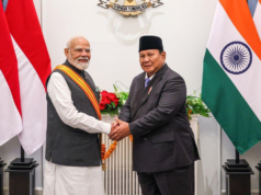 O primeiro-ministro Modi recebe o maior prêmio da Indonésia, Bintang Adipurna