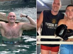 Tyson Fury revela que filho e neto treinam duas vezes por dia e elogia boxeador peso pesado mundial após luta intensa na Tailândia