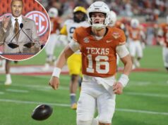 Arch Manning está pronto para 2026: técnico do Texas, Steve Sarkisian