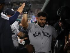 Jason Dominguez teve grande noite na vitória dos Yankees