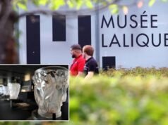 Ladrões roubaram mais de US$ 4,5 milhões em joias de um museu de vidro francês